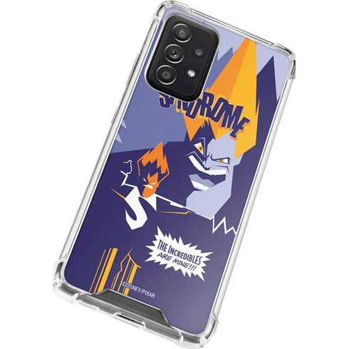 Disney The Incredibles Syndrome Art Galaxy A72 5G Clear Case